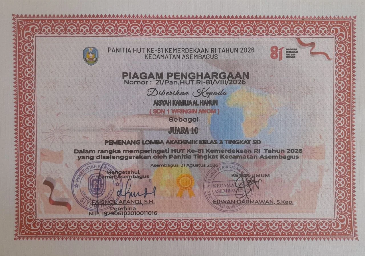Lomba Akademik Kelas 3 Tingkat SD