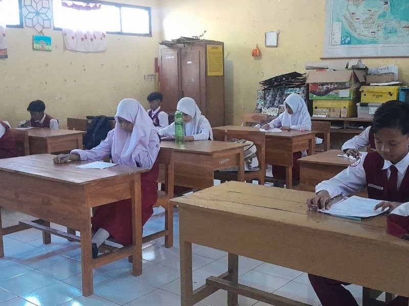 SD Negeri 1 Wringinanom Gelar Asesmen Sumatif Akhir Semester 2 Tahun Ajaran 2025/2026 untuk Kelas VI